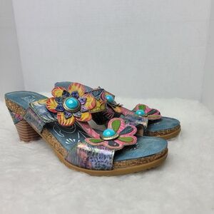 L'Artiste by Spring Step, Rossie  ROSSIE Leather Sandals Shoes Size 7.5